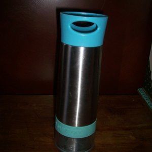 Aquazinger Stainless Steel Water Fruit Infuser Water Bottle Aqua Zinger 8" Tall